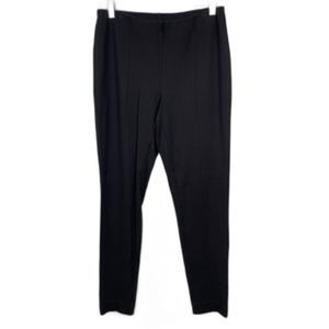 J. Jill Ponte Pants Leggings Womens Medium Brown Pull On Stretch Casual Career